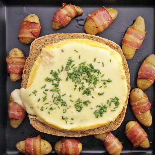 Fondue de Reblochon como uma raclette