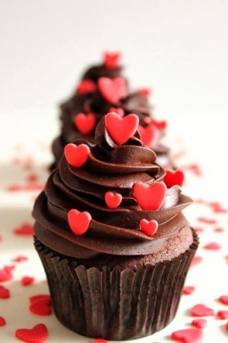 Cupcakes de chocolates