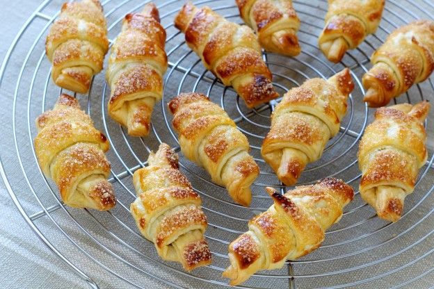 Minis croissants de Nutella