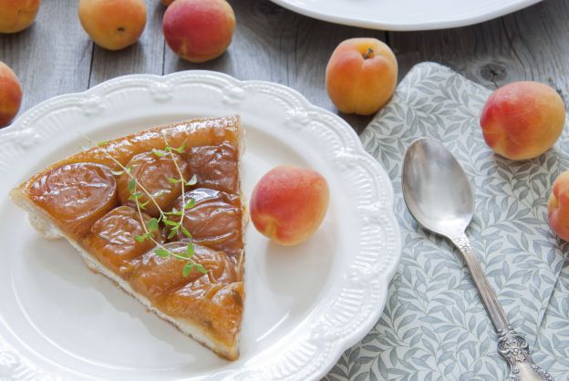 Tarte Tatin de pêssegos