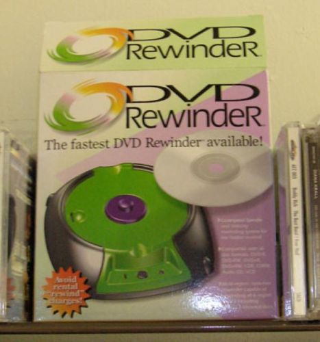 16. O rebobinador de DVD mais rápido já disponível. Com certeza foi criado por algum saudosista da VHS