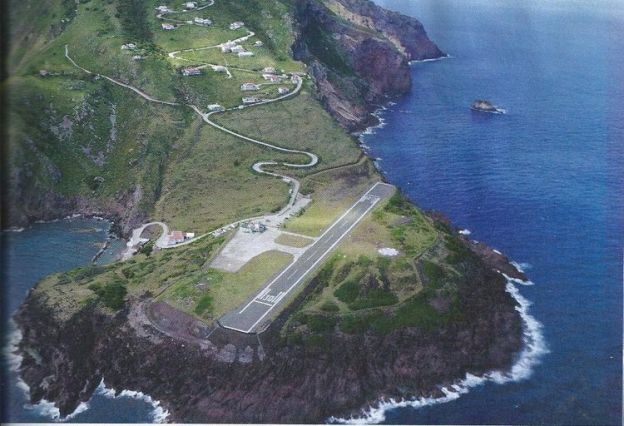 Aeroporto Juancho E. Yrausquin, na ilha caribenha de Saba