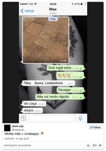 4 - Mães e o Whatsapp