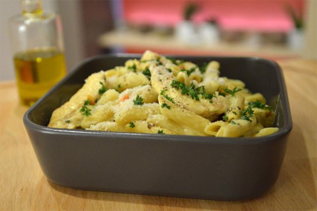 Macarrão com frango