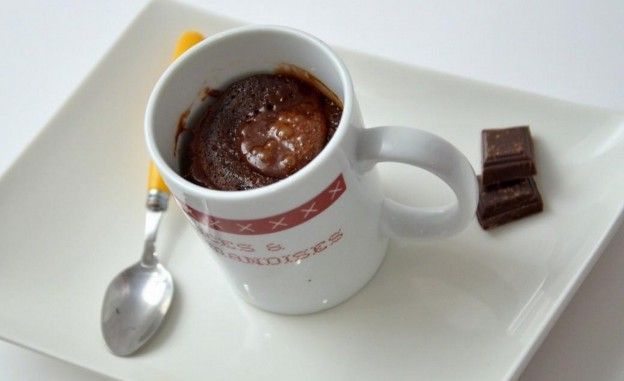 Mug cake de chocolate