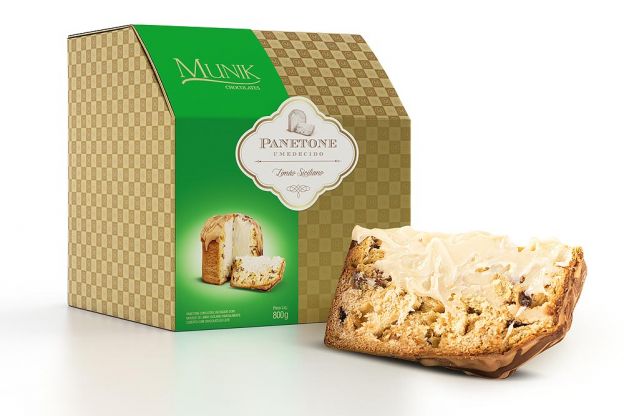 Panettone de limão siciliano