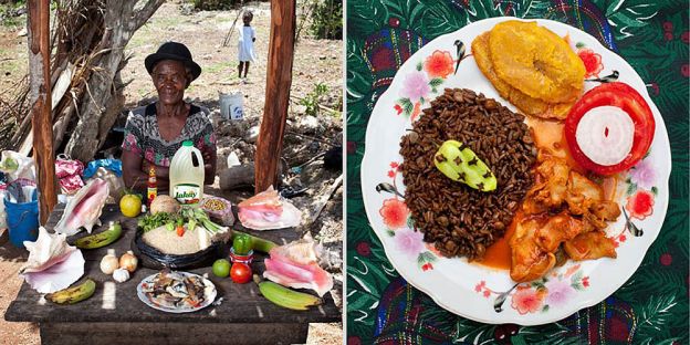 Haiti - Lambi in creole sauce