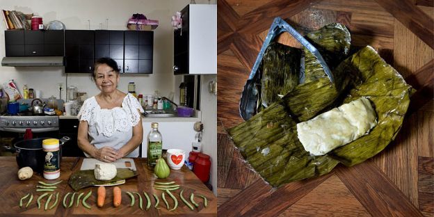 México - Tamal de vegetais