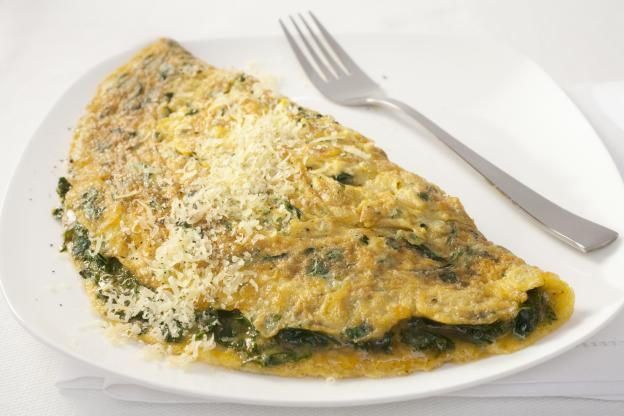 Omelete de parmesão