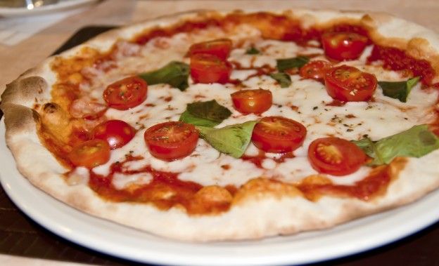 Pizza de mozzarella