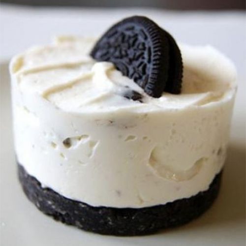 Bavarois de biscoito Oreo