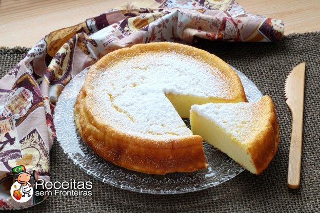 Chessecake com três apenas ingredientes