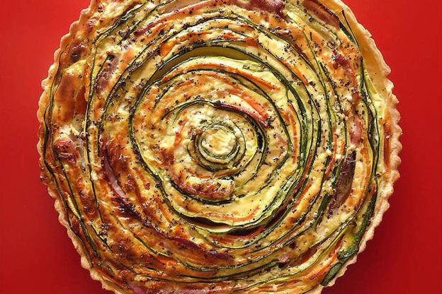 Quiche espiral