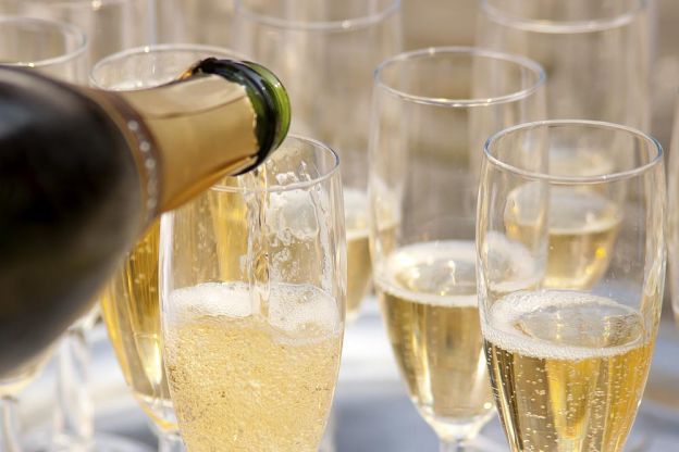 Champagne, espumante e prosecco