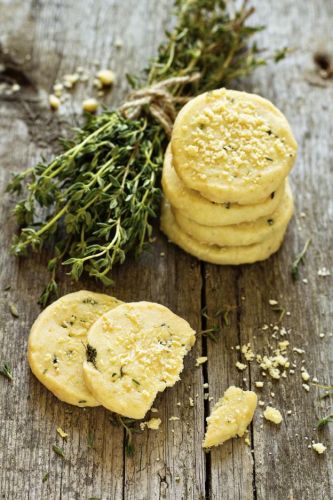 Biscoitos de parmesão