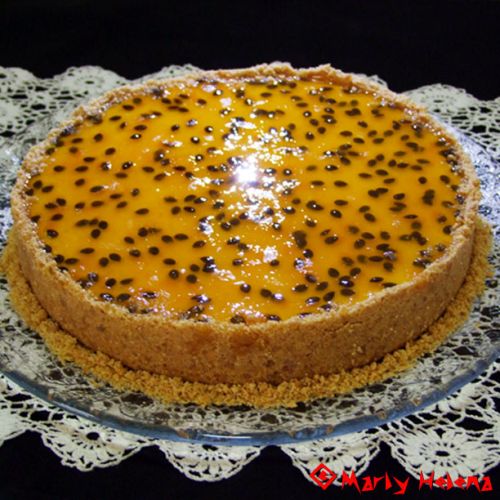 Torta de maracujá