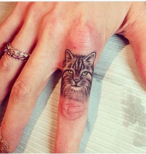 9. Tatuagem de gato