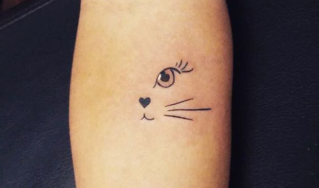 6. Tatuagem de gato