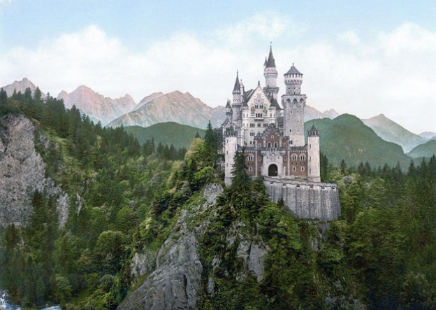 Castelo Neuschwanstein, próximo a Munique, Alemanha