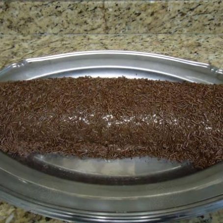 Rocambole de chocolate