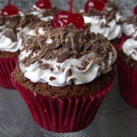 Cupcakes Floresta Negra