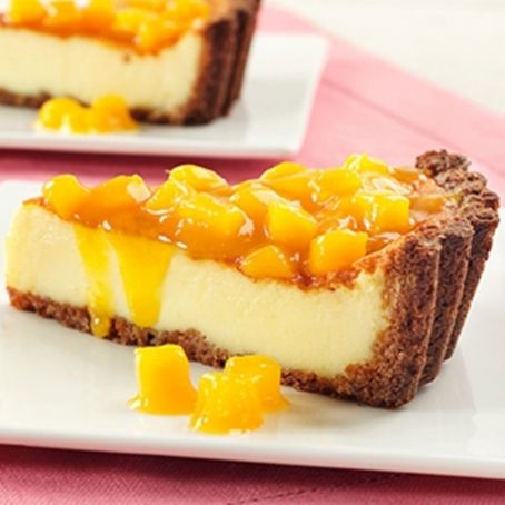 Cheesecake de Maracujá e Manga