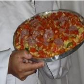 Massa de Pizza rápida - Etapa 1