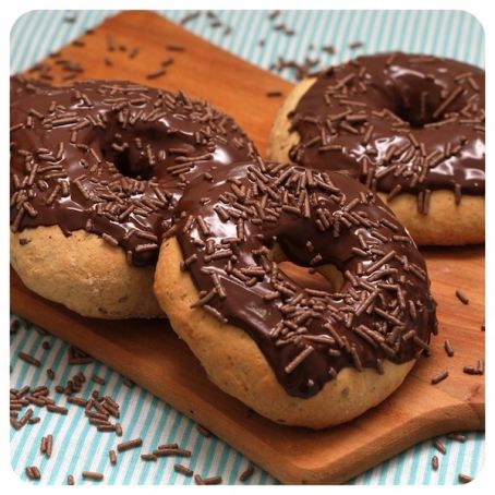 Donuts de chocolate