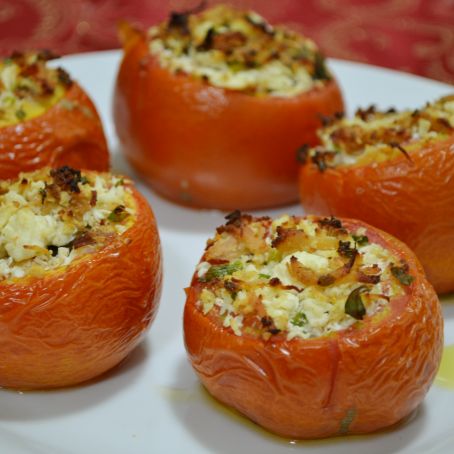 Tomates Recheados com Pasta de Ricota e Frango